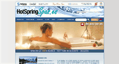 Desktop Screenshot of hotspringspas.es